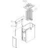 Печь для сауны HARVIA THE WALL SW60E без пульта HSWE600400
